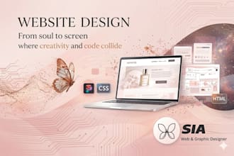 modern and responsive website design