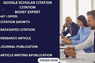 increase backdate google scholar citations write and publish research articles