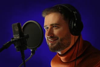 record a professional voice over
