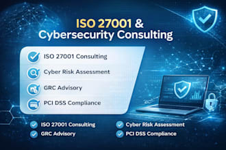 provide iso 27001, cyber risk and grc consulting