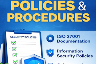 write iso 27001 security policies and procedures