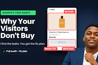 conduct a shopify cro audit and conversion rate optimization review
