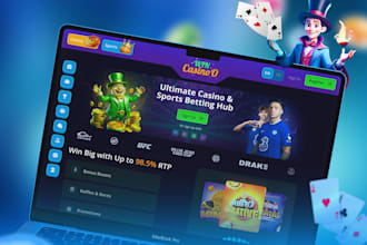build web3 igaming website, sports betapp, crypto games platform with threejs