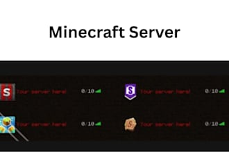 make you a minecraft server