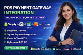 pos payment gateway square pos toast clover  lightspeed shopify pos integration