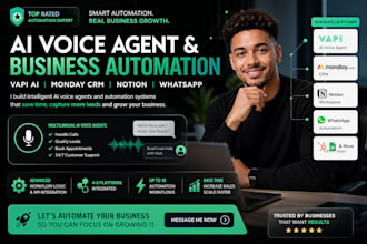 build custom multilingual vapi ai voice agent notion monday crm whatsapp vapi ai