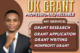 research and write a winning UK grant application proposal