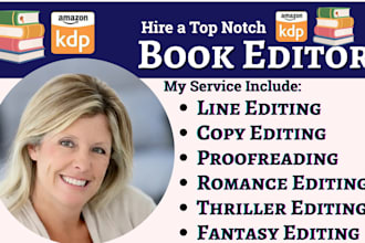 be your thriller book editor romance book proofreading and fantasy book editor