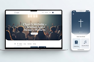 build church websites, christian apps and modern faith based ministry platforms