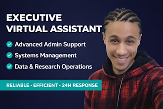 provide virtual assistant and project management services