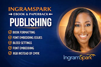 format, upload and publish your book on ingramspark