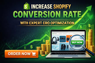 increase shopify conversion rate with expert cro optimization