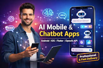 develop ai mobile app, ai chatbot, android ios app development