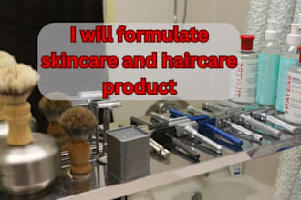 formulate skincare and haircare product