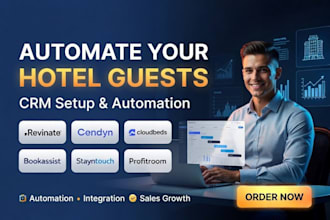 automate revinate, cendyn, cloudbeds CRM hotels bookassist stayntouch profitroom