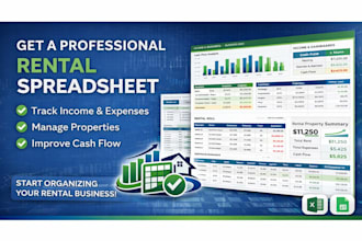 rental roll income expense csv crm budget tracker property investor spreadsheet