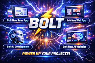 bolt new ai website bolt new saas app bolt new web app bolt ai development