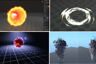create amazing visual effects, 2d vfx, 3d vfx, particles for your godot game