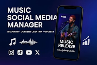 be music artist, dj, record label social media manager, spotify growth manager