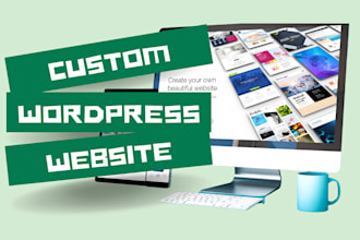 create custom wordpress website