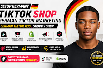 setup germany tiktok shop german tiktok marketing german tiktok ads shopify shop