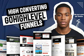 be your gohighlevel expert, landing pages, sales funnels, email, CRM automation