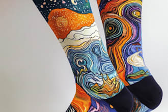 do custom socks design