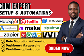 setup zoho crm dashboard sales pipeline data migration calendar integration