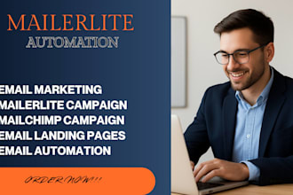 set up mailerlite email marketing automation and workflow