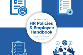 develop customized HR policies and employee handbook for your company