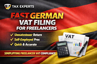 do fast german vat filing for freelancers, umsatzsteuer return germany