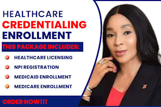 do provider credentialing, npi, caqh, medicare and medicaid enrollment