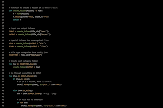 write a python script to automate your repetitive task