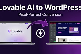 convert lovable to wordpress