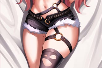 draw custom dakimakura body pillow art