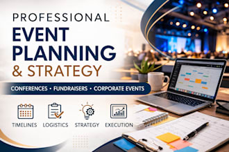 plan your event and create a professional event strategy