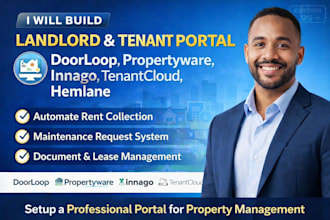 build landlord and tenant portal using doorloop propertyware innago tenantcloud
