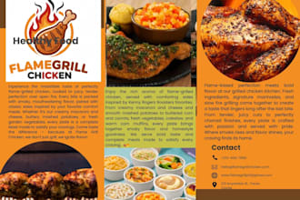 design professional canva brochures leaflets and flyers