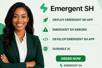 deploy emergent sh apps emergent sh errors, develop emergent sh app, durable ai