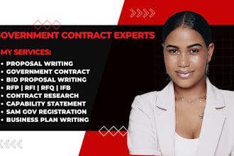 research write winning government contract proposal writing bid proposal writing
