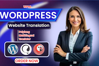 translate your wordpress website with wpml into a multilingual website