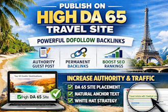 do guest post on travel blog with dofollow backlink