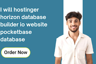 fix hostinger horizon database website supabase pocketbase database fixing