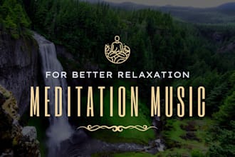 create atmospheric chanting, spiritual ambient soundscape for meditation videos