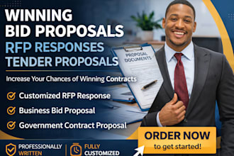 write a winning rfp response, bid proposal, and tender proposal