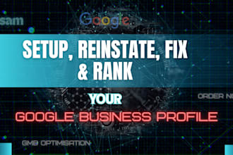 gmb setup, local seo,  google maps, gmb ranking, gmb reinstate, remove gmb gmb