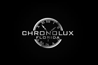 create attractive and imagination watch logo design