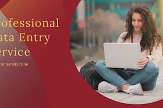 do fast and accurate data entry, copy paste, and typing work