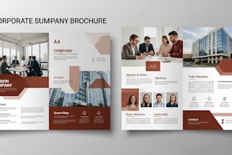 do brochure design, brand style guide, trifold brochure design, digital brochure