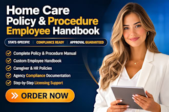 policy and procedure home care  employee handbook for compliance doc